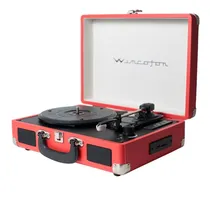 Comprar Tocadiscos Winco W-406 Bluetooth Grabacion Vinilo A Usb