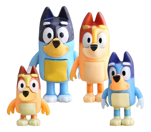 4pzs Juguetes Perro De Coleccion Figura,regalos Para Niños