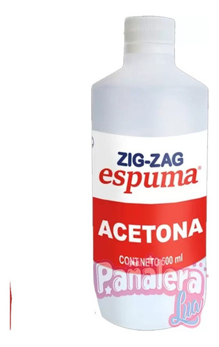 Acetona Zig Zag Espuma 500 Ml