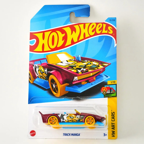 Hot Wheels Track Manga 15/250 Coleccion Art Cars