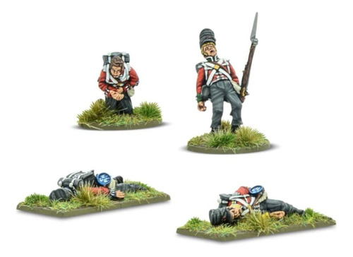 Batallas Napoleónicas Británicas Miniaturas De Waterloo