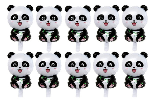 8 Globos Oso Osito Panda Deco Souvenir