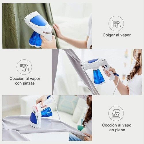 Imagen 4 de 8 de Planchas Vapor Portatil Ropa Vaporizador De Mano Plegable