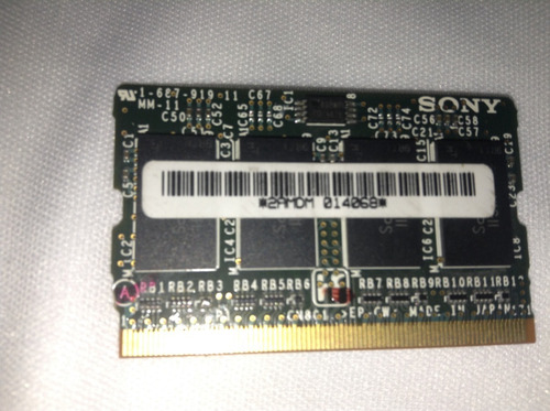 Microdimm Ddr 256mb 333 Mhz Sony 2amdm 1-687-919-11 Laptop (Usado)