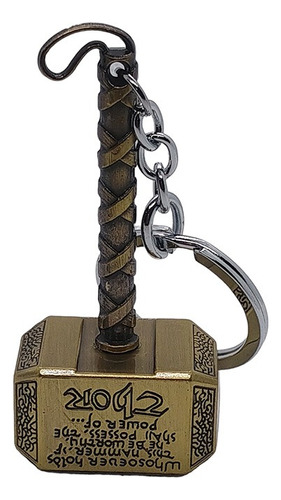 Llavero De Metal De Colección Mjolnir