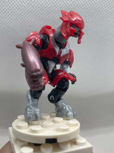 Mega Construx Elite Rojo Halo De Pack Banished Garrison Pack 1 Elite Rojo Halo De Pack Banished Garrison (Usado)