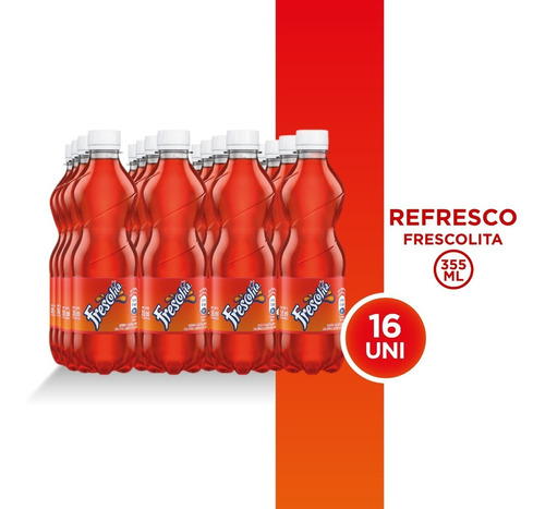 Refresco Frescolita  Pet 355ml 16 Unidades 