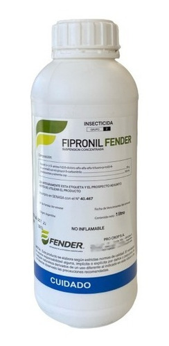 Imagen 1 de 6 de Insecticida Fipronil 20% Hormiguicida Plagas 1 Litro