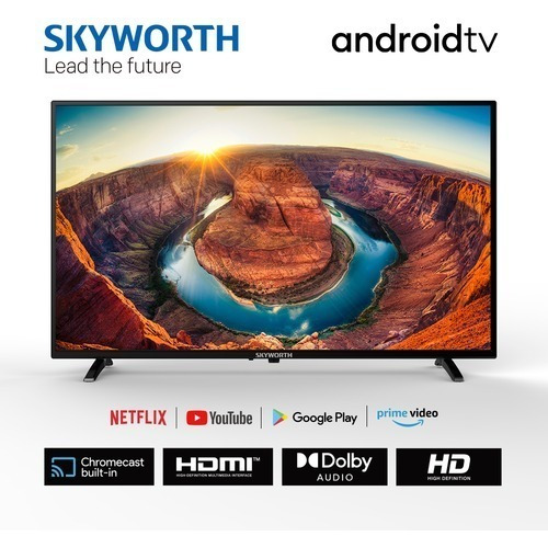 Smart Tv Skyworth 32" 32E10 Led Hd Android Tv Dolby Audio