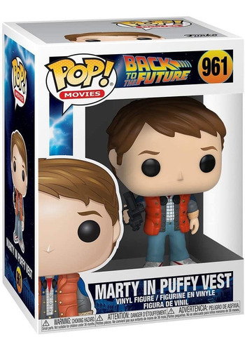 ¡funko Pop! Películas: Regreso Al Futuro - Marty Con Chaleco