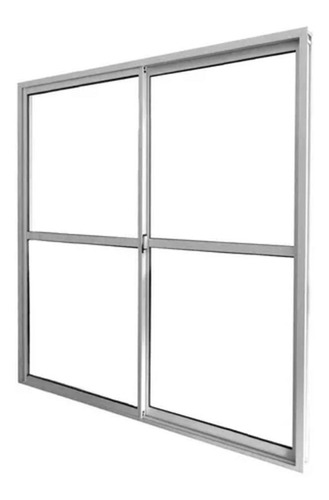 Ventana 2.00x2.00 M. Moderna Corrediza Blanca