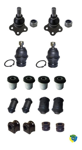 Kit Pivo + Bucha Bandeja Dodge Dakota 4x4 1997/... - 16 Pçs