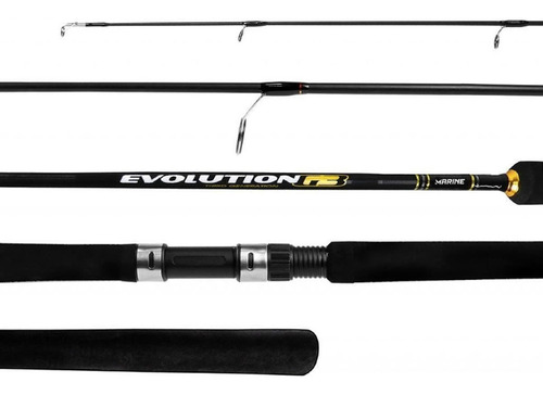 Imagem 2 de 4 de Vara Molinete Evolution G3 Inteira Marine 1,60m A 1,68m