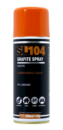 Grafite Spray Lubrificacao A Seco 200ml Sieger