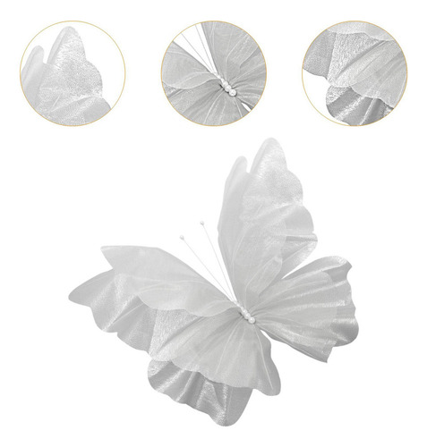 Nuevo Mariposa Falsa De Gasa , Mariposa Artificial,