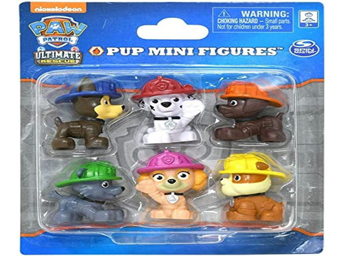 Paw Patrol Ultimate Rescue Pup Mini Figuras