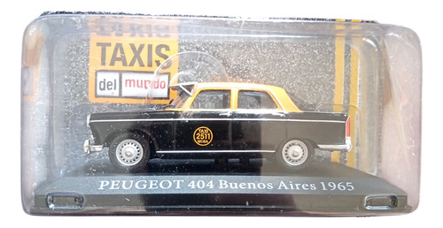 Taxis Del Mundo Peugeot 404 Buenos Aires 1965 Sin Revista