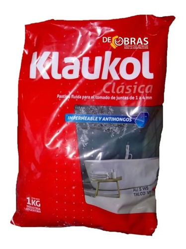 Pastina Klaukol Para Juntas 1 A 4 Mm Clásica Bolsa X 5kg