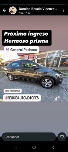 Chevrolet Prisma 1.4 Ltz At 98cv