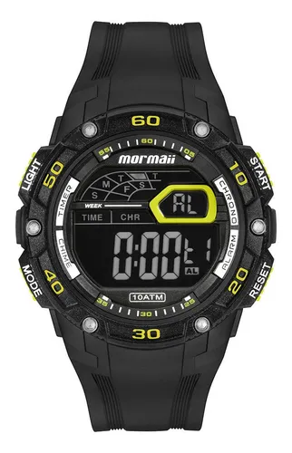 Relógio Mormaii Masculino Wave Mo9670ae8v Preto