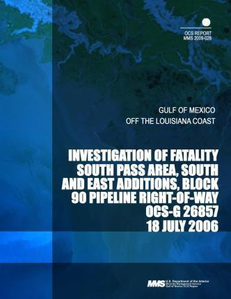 Libro Investigation Of Fatality South Pass Area, South An...