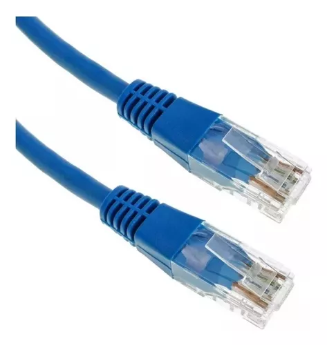Cable Red Utp Lan Ethernet 5 Metros Rj45 Patch Cord Internet