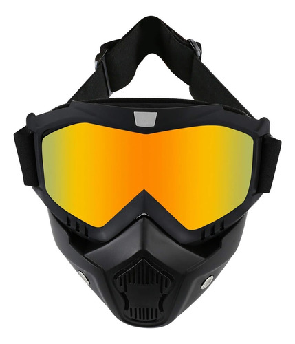 Máscara Táctica Ajustable Mascara Airsoft Mascara Motocross 