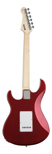 Guitarra eléctrica Yamaha PAC012/100 Series 012 stratocaster de caoba 2023 metallic red brillante con diapasón de palo de rosa