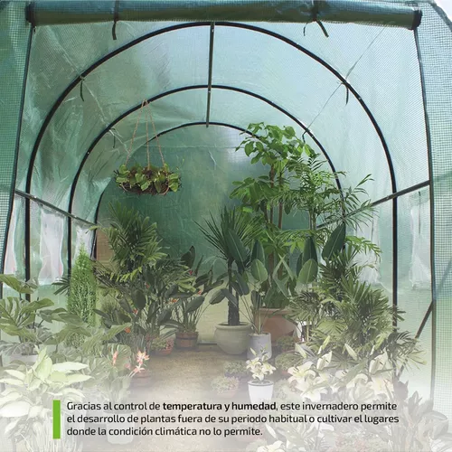 Invernadero Indoor Para Cultivo Inv-3.0mhd-pvc Estructura Para Exterior  Reforzada