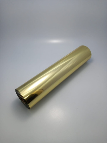 Bobina Com 10 Metros Foil Ouro 30cm Largura
