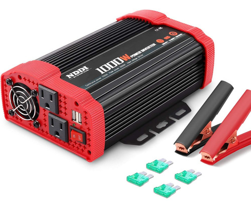 Nddi Inversor De Corriente 1000w/2000w Ca 110v