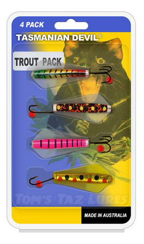 Brand: Tom S Taz Lures Multipack Tom  S Trout