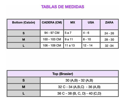 Traje De Baño De Mujer De 2 Piezas (top Y Bottom Negro)