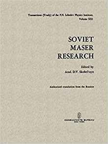 Soviet Maser Research (the Lebedev Physics Institute Series)