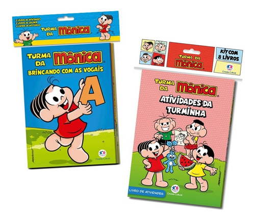 Kit Economico Da Turma Da Monica - 16 Livros Para Crianças
