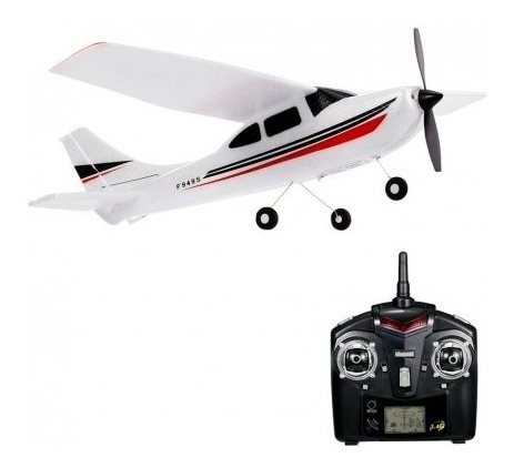 Imagen 1 de 6 de Avion Rc Cessna Wltoys F949 2.4ghz 3 Canales Vuelo Exterior