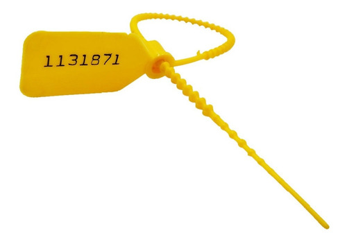 Imagen 2 de 10 de Precinto Cola De Ratón Numerados 25 Cm Nº X 1000un Oferta!
