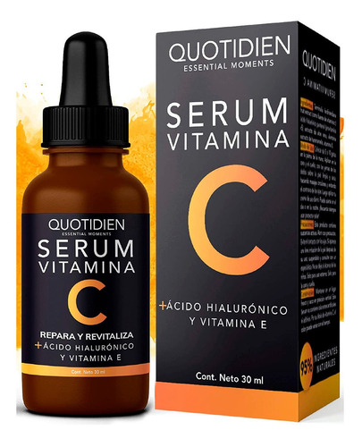 Serum Facial Vitamina C + Ácido Hialurónico + Vitamina E - Skin Care - Antienvejecimiento - Suero Facial Para Todo Tipo De Piel - Skincare -30ml