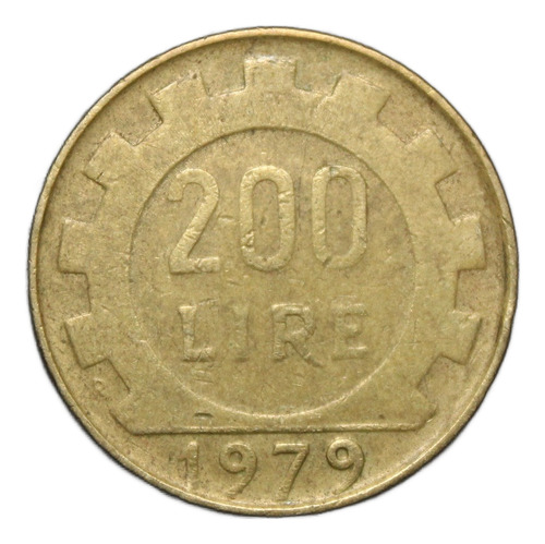 Np- Moneda 200 Liras Italia 1979