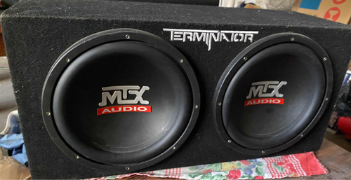 Mtx Audio Woofer 12 Pulgadas X2 