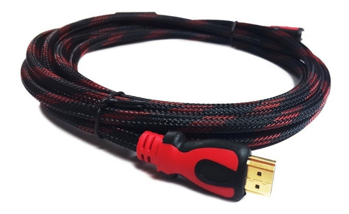 Cable Hdmi Macho 3,0 Mts Mallado + Doble Filtro