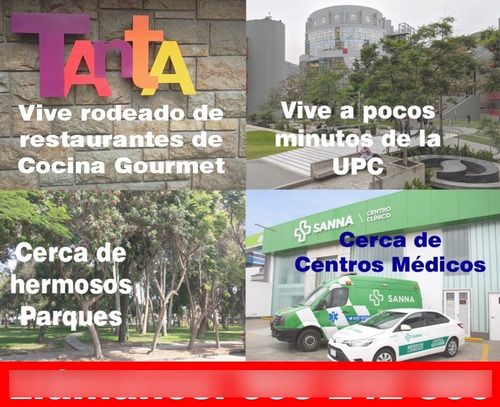 Imagen 6 de 12 de Departamento Con Balcon Vista A Calle 2do Piso En Chacarilla San Borja