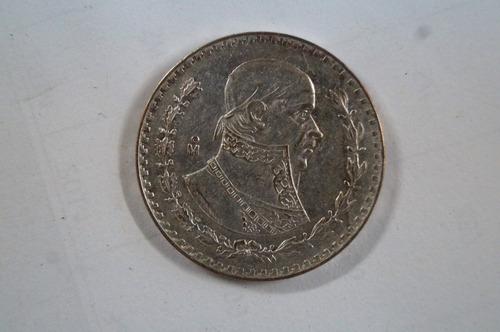 Moneda De Un Peso Mexicano De 1965, De Colección. (Usado)