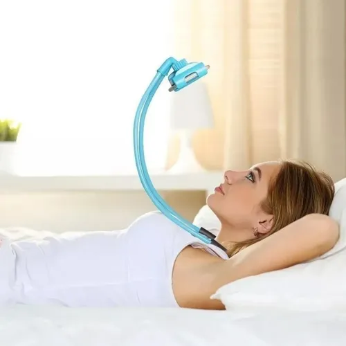 Soporte Celular Cuello Sujetador Flexible Cama Variedad