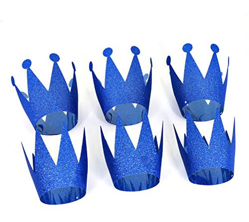 Sombrero De Fiesta Party Crowns Prince & Princess - Juego De