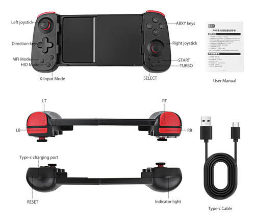 .móvil Inalámbrico De Consola De Juegos Para Android, Ios..