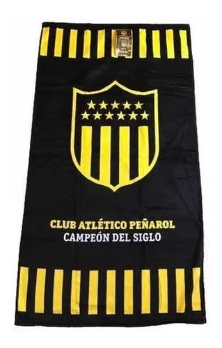 Toalla De Baño Peñarol Nacional Playera 70x130 Fútbol1