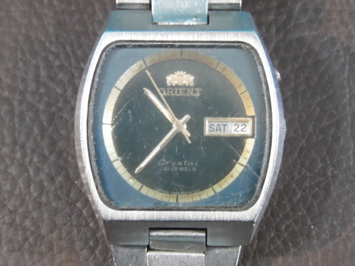 Relogio Pulso Orient Automatico Calendário Funcionando
