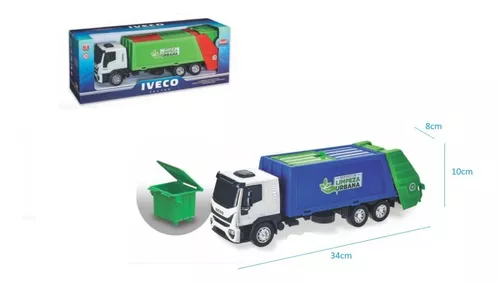 Caminhão Iveco Tector Baú Usual Brinquedos - Cores Sortidas