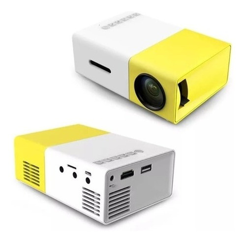 Mini Proyector Led Portatil Hdmi Vga Usb Sd 600lm